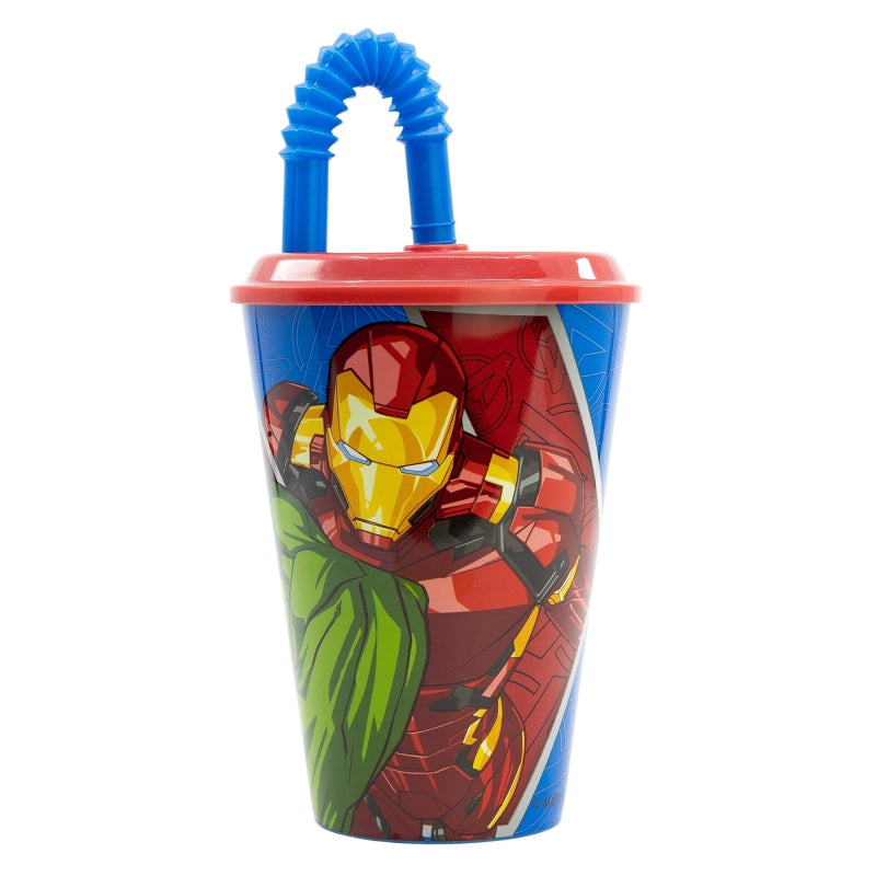 VASO CAÃA EASY 430 ML AVENGERS HERALDIC ARMY - Imagen 2