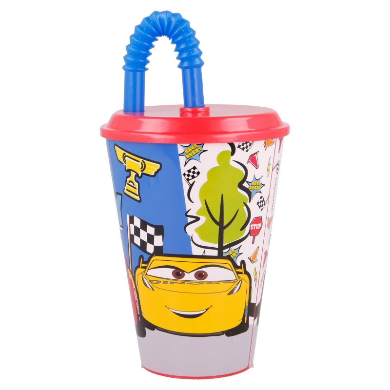 VASO CAÑA EASY 430 ML CARS LETS RACE - Imagen 2
