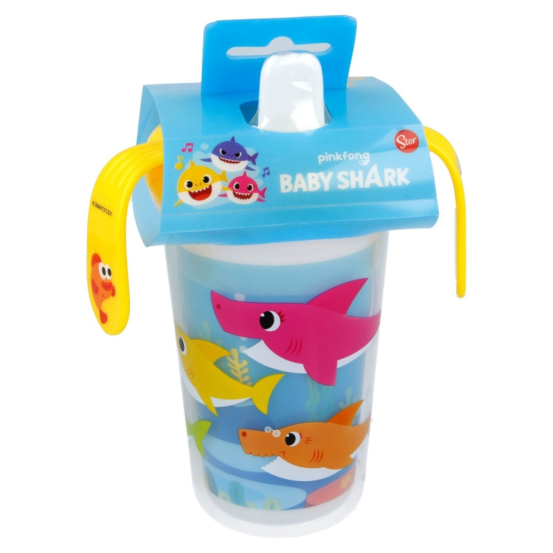 VASO ENTRENAMIENTO DOBLE PARED 320 ML BABY SHARK - Imagen 1
