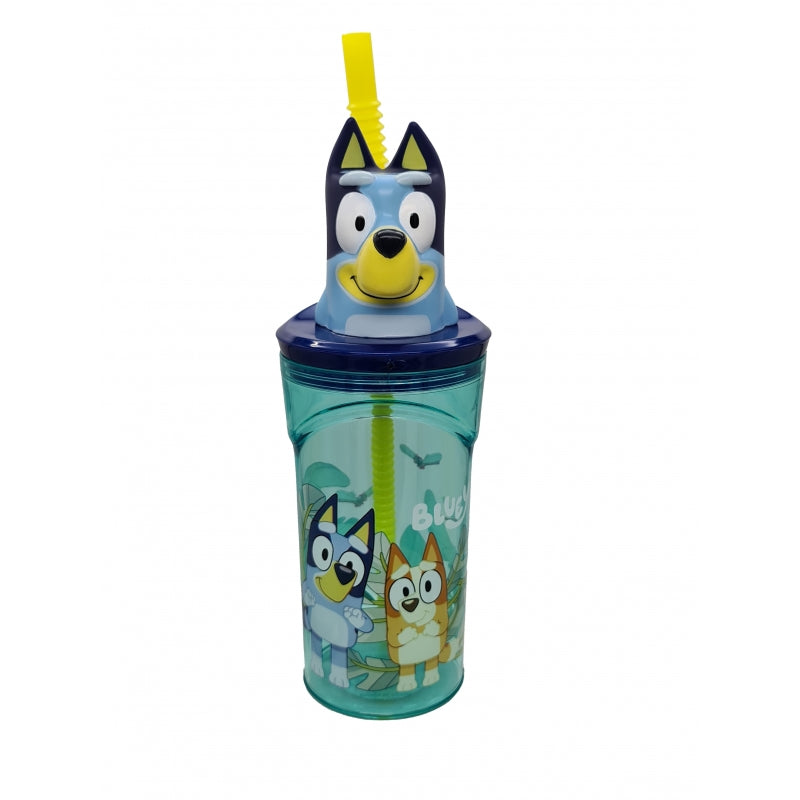 VASO FIGURITA 3D 360 ML BLUEY - Imagen 1