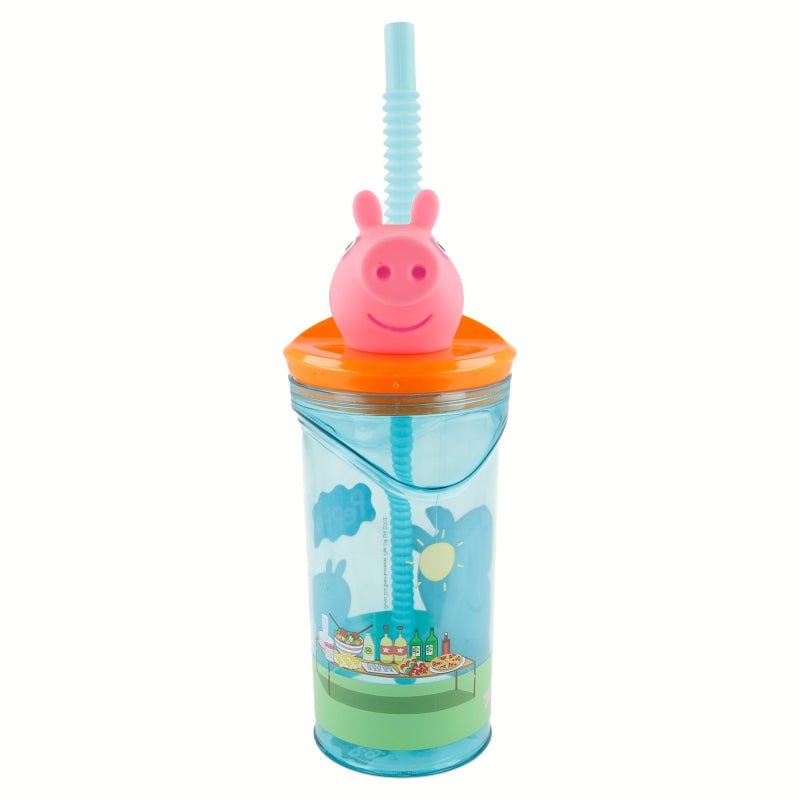 VASO FIGURITA 3D 360 ML PEPPA PIG CORE - Imagen 1