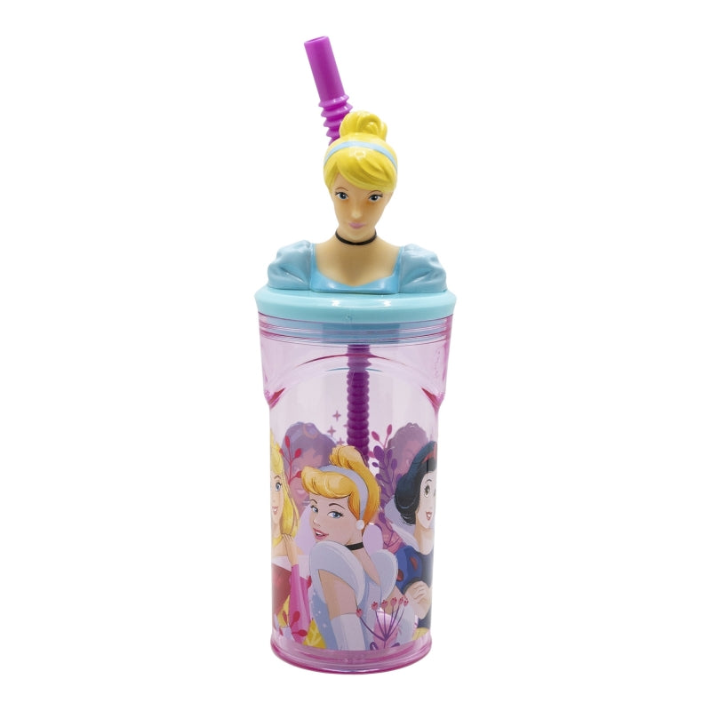 VASO FIGURITA 3D 360 ML PRINCESS COURAGEOUS HEART - Imagen 1