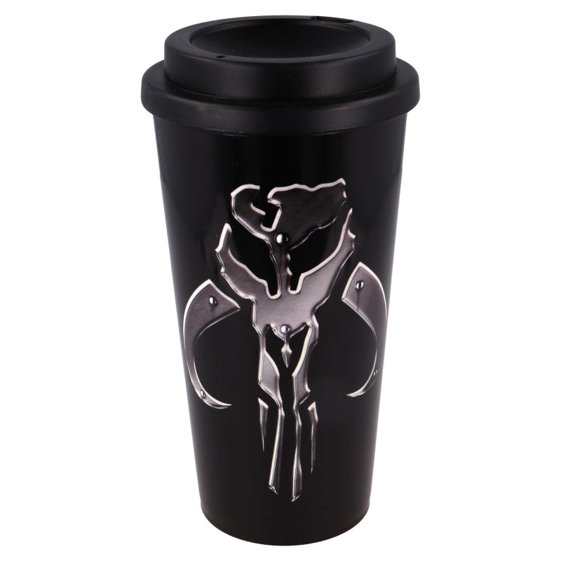 VASO PP CAFE DOBLE PARED 520 ML THE CHILD MANDALORIAN YOUNG ADULT - Imagen 1