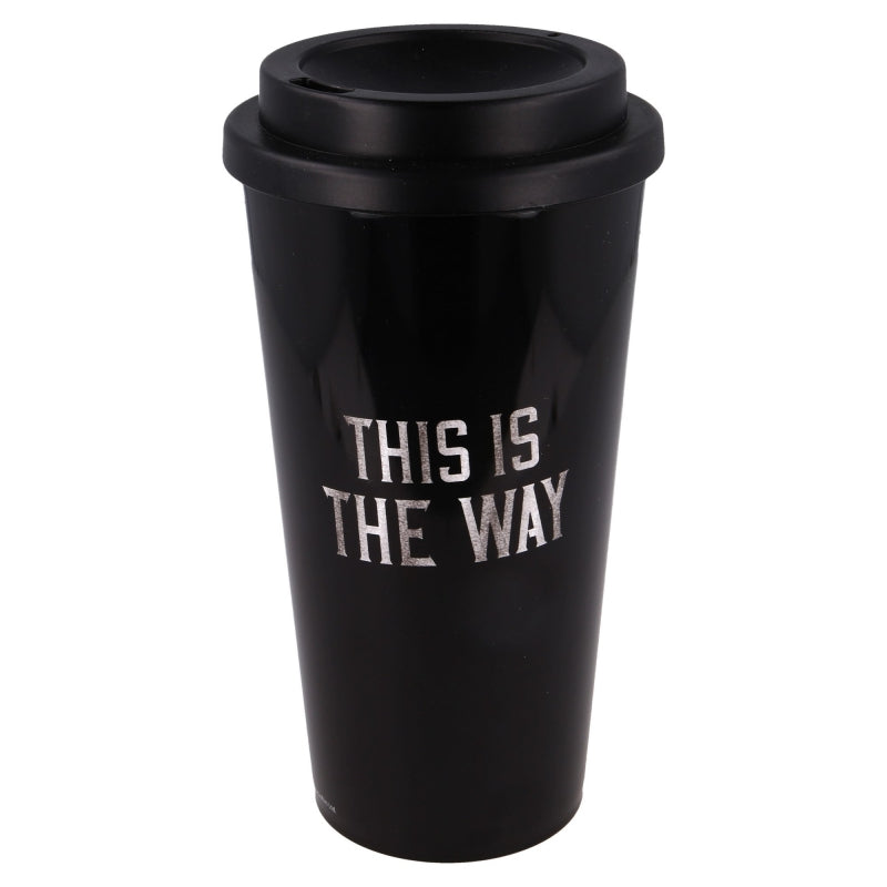 VASO PP CAFE DOBLE PARED 520 ML THE CHILD MANDALORIAN YOUNG ADULT - Imagen 2