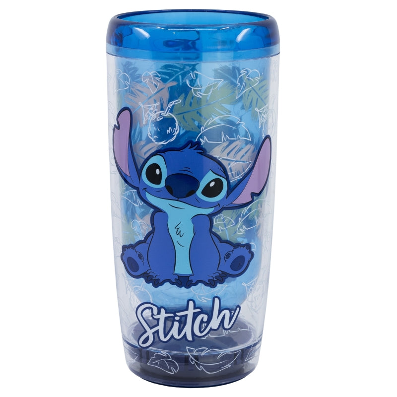 VASO PS DOBLE PARED ANTIVUELCO 625 ML STITCH OHANA - Imagen 2