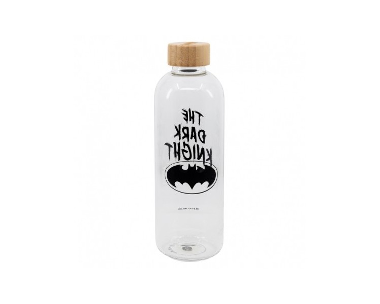 Stor botella de cristal grande 1030 ml Batman Symbol