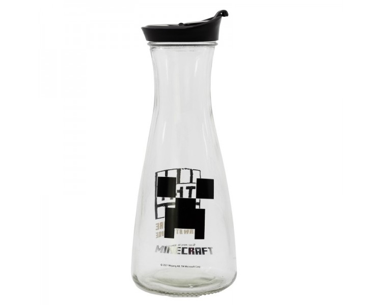 Stor botella de cristal 1000 ml Minecraft young adult
