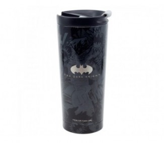 Stor vaso termo café acero inoxidable 425 ml Batman Symbol