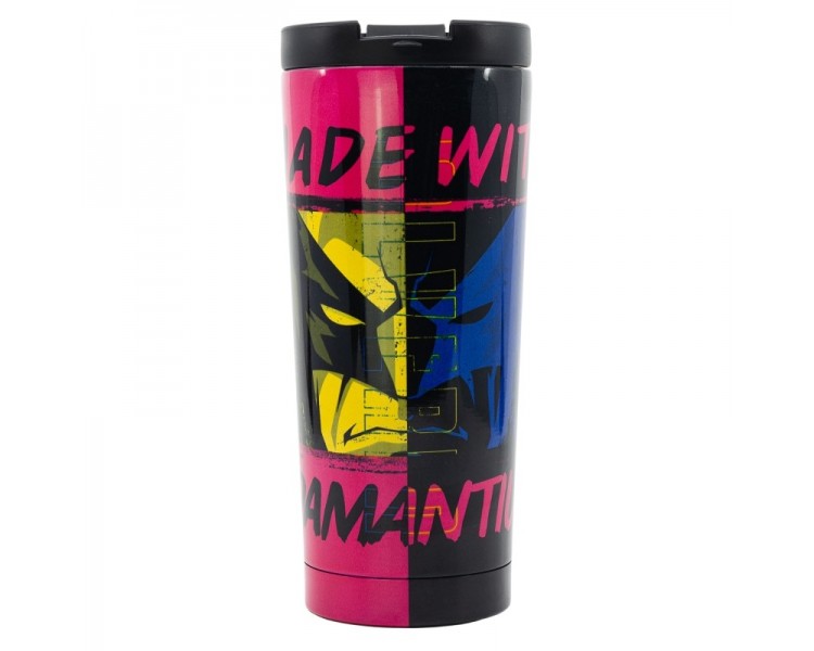 ILUSION VASO TERMO CAFE ACERO INOXIDABLE 425 ML X-MEN YOUNG ADULT