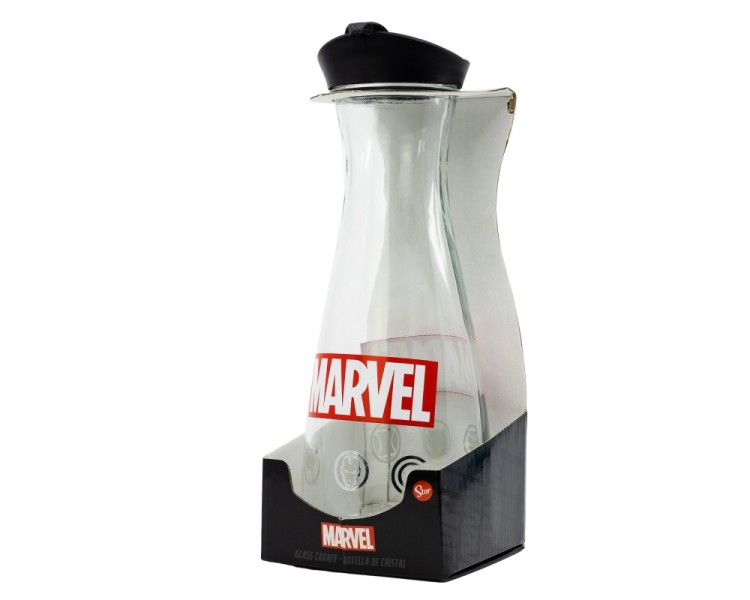 Stor botella de cristal 1000 ml Marvel yound adult
