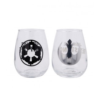 Stor set 2 vasos de cristal 510 ml Star Wars