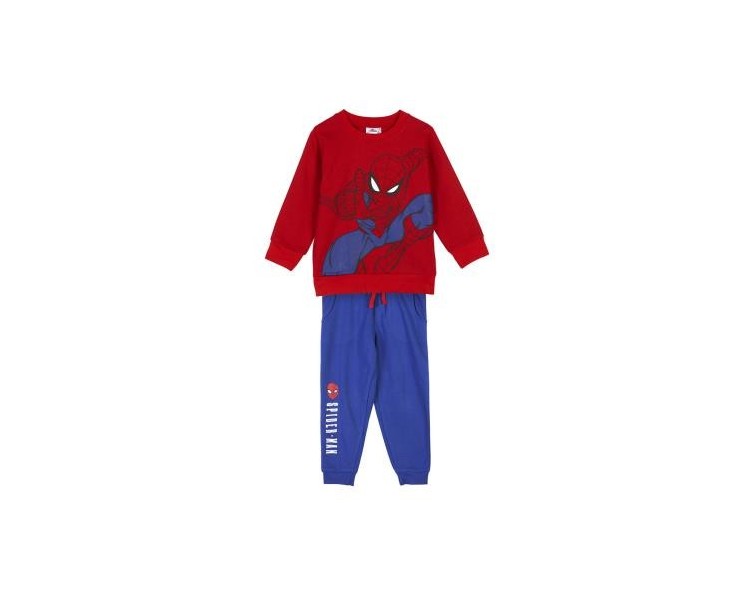 CHANDAL COTTON BRUSHED SPIDERMAN