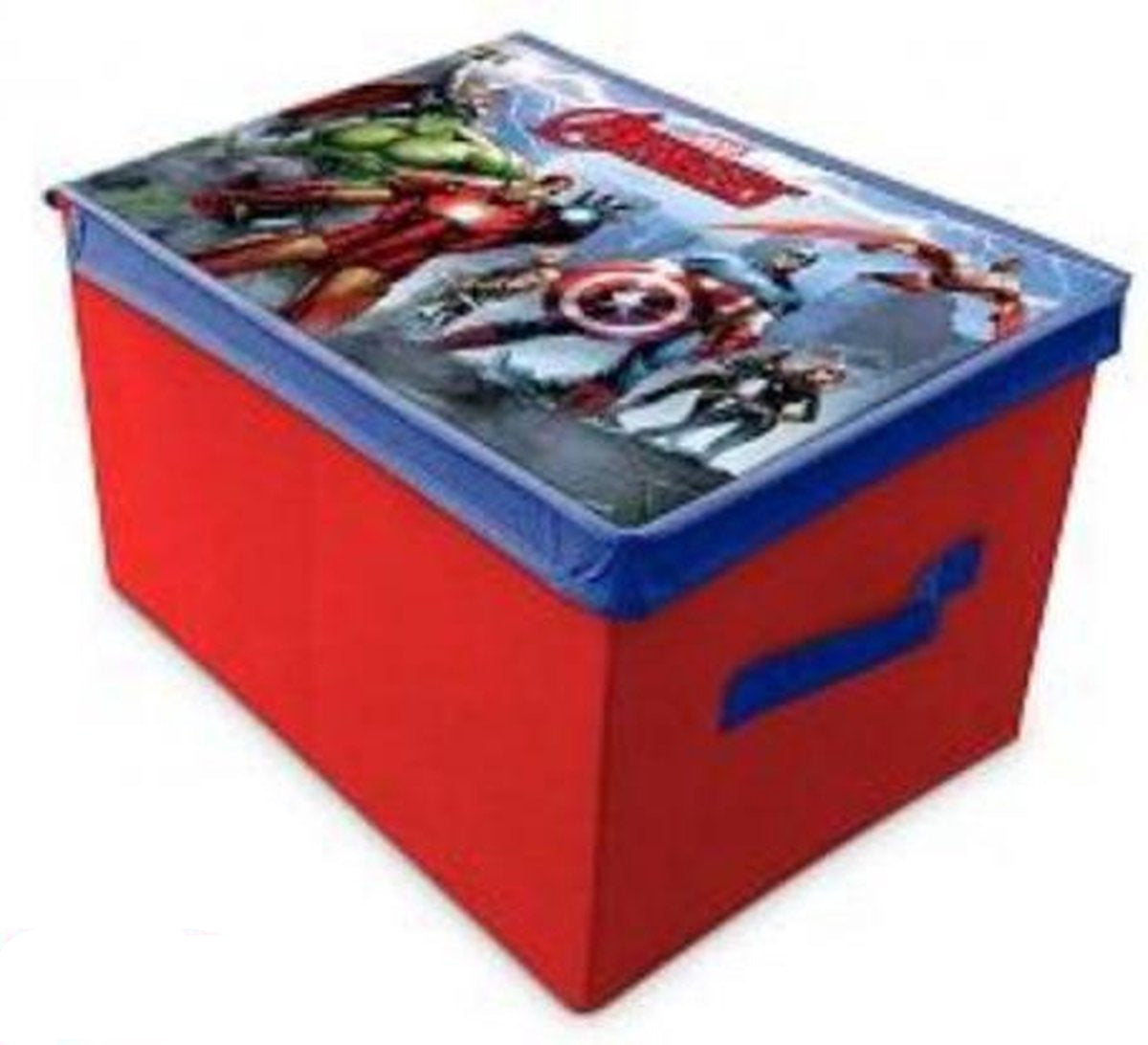 CAJON GUARDA JUGUETES PLEGABLE AVENGERS