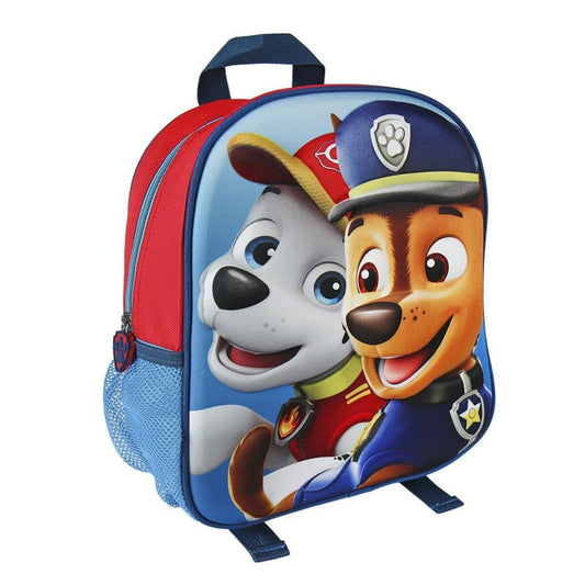 3D PAW PATROL BOY CHILDREN'S BACKPACK 31X25X10CM.