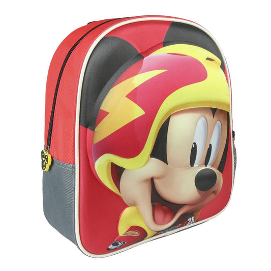 MOCHILA GUARDERIA MICKEY ROADSTER 3D