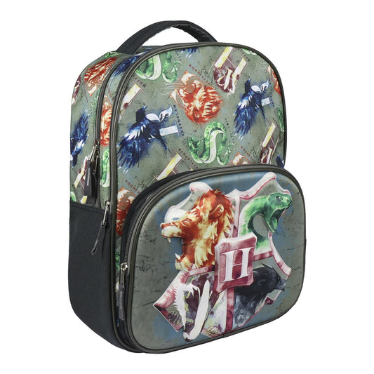 MOCHILA ESCOLAR 3D HARRY POTTER ADAPT. 41X30X12CM