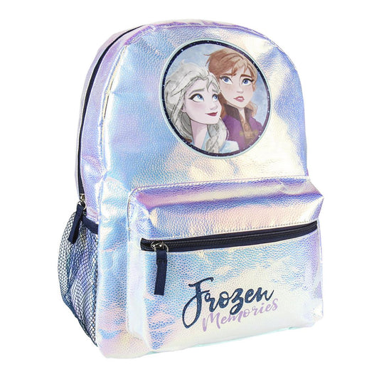 MOCHILA CASUAL MODA FROZEN 2 BRILLANTE 36X28X10CM