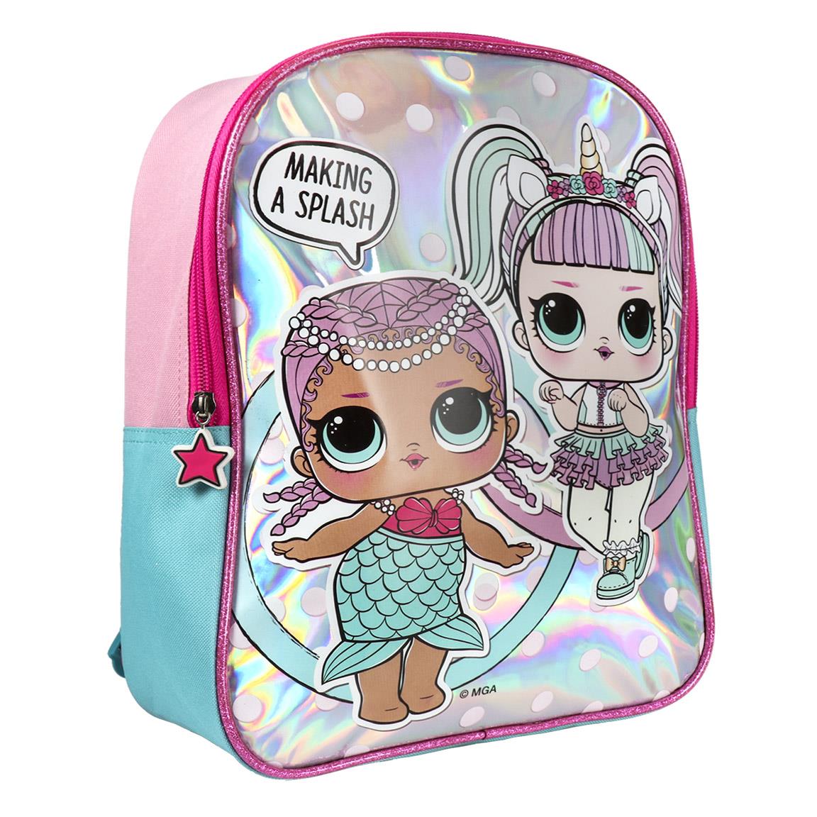 LOL IRIDESCENT CASUAL BACKPACK 27.0 X 32.0 X 10.0