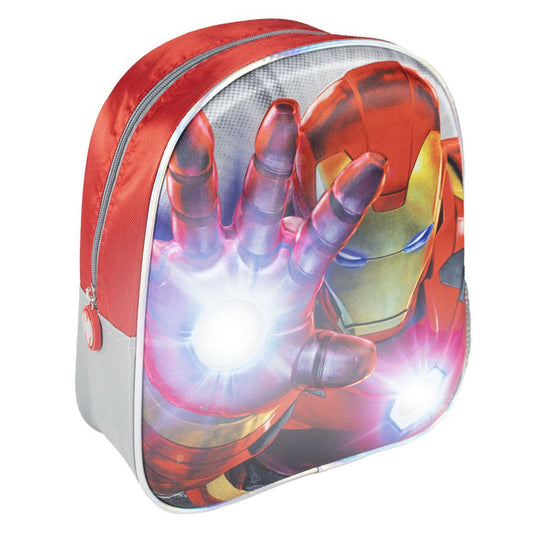 MOCHILA INFANTIL 3D LUCES AVENGERS