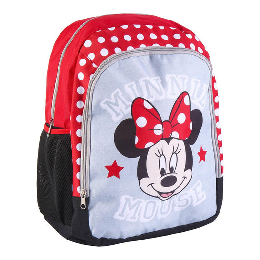 MOCHILA ESCOLAR MEDIANA MINNIE
