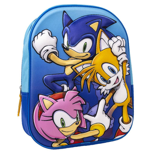 MOCHILA INFANTIL 3D SONIC - Imagen 1