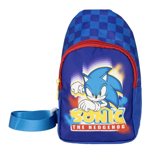 MOCHILA INFANTIL BANDOLERA SONIC - Imagen 1