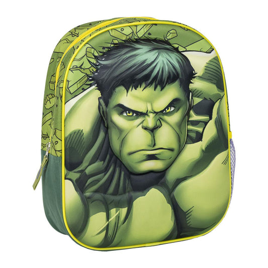 MOCHILA INFANTIL 3D AVENGERS HULK - Imagen 1