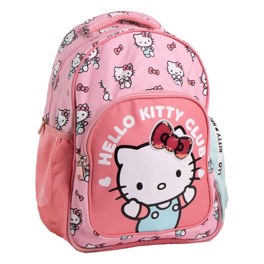 MOCHILA ESCOLAR MEDIANA 42 CM HELLO KITTY - Imagen 1