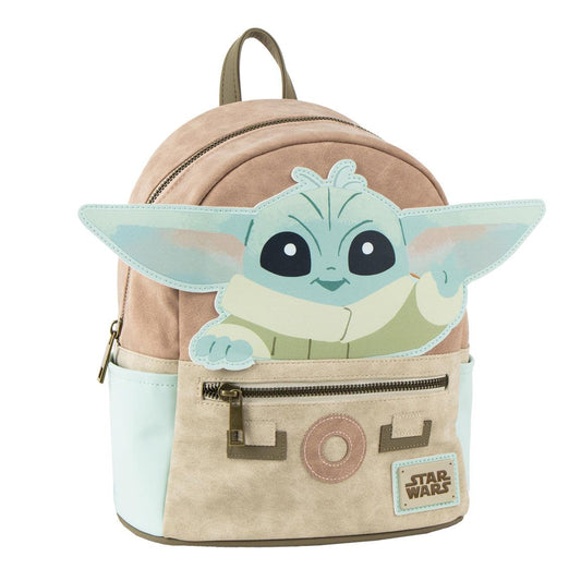 MOCHILA CASUAL MODA POLIPIEL THE MANDALORIAN GROGU - Imagen 1