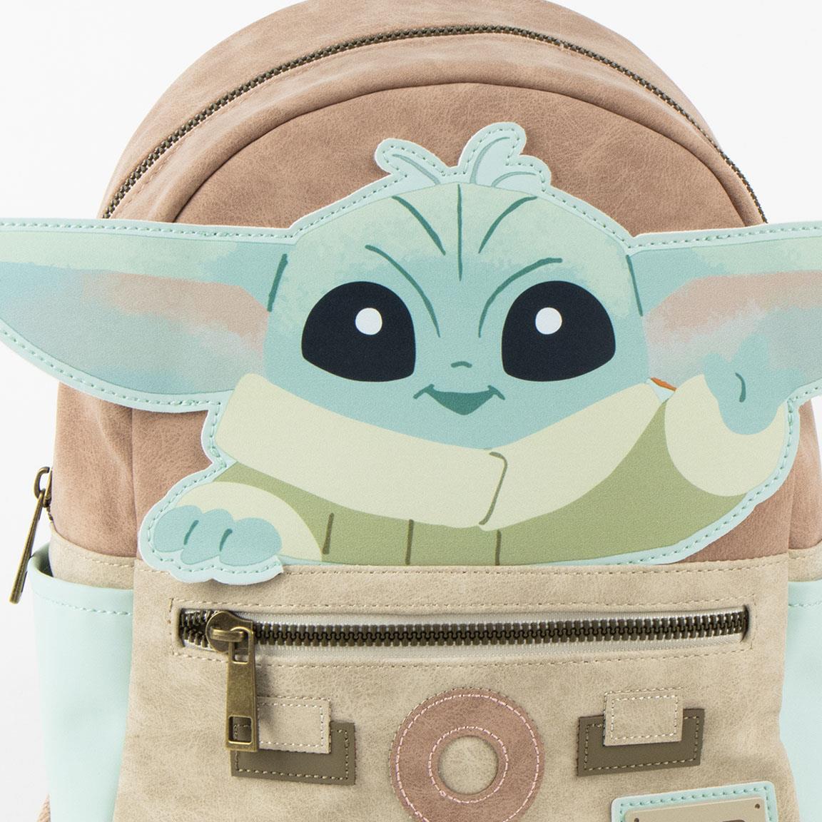 MOCHILA CASUAL MODA POLIPIEL THE MANDALORIAN GROGU - Imagen 3