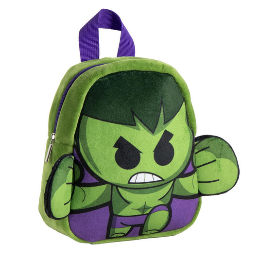 MOCHILA GUARDERIA PERSONAJE PELUCHE AVENGERS HULK - Imagen 1
