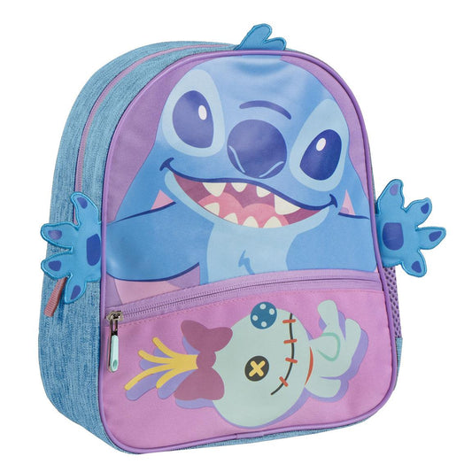 MOCHILA INFANTIL ESCOLAR STITCH - Imagen 1