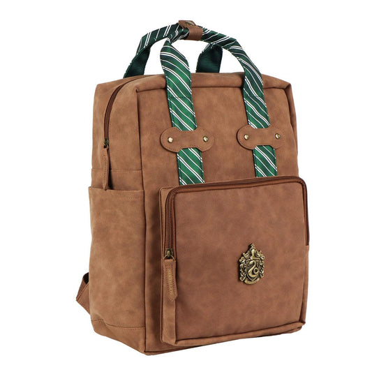 MOCHILA CASUAL MODA POLIPIEL HARRY POTTER SLYTHERIN - Imagen 1