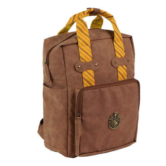 MOCHILA CASUAL MODA POLIPIEL HARRY POTTER HUFFLEPUFF - Imagen 1
