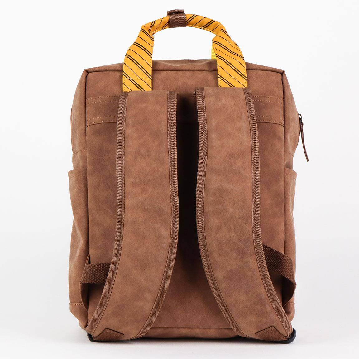MOCHILA CASUAL MODA POLIPIEL HARRY POTTER HUFFLEPUFF - Imagen 2