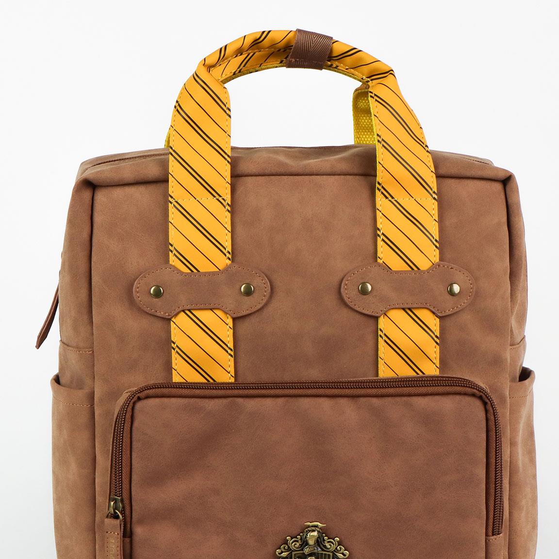 MOCHILA CASUAL MODA POLIPIEL HARRY POTTER HUFFLEPUFF - Imagen 3