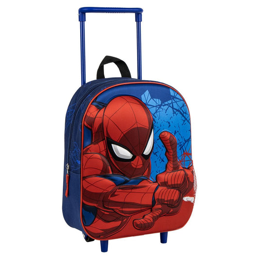 MOCHILA INFANTIL TROLLEY 3D SPIDERMAN - Imagen 1