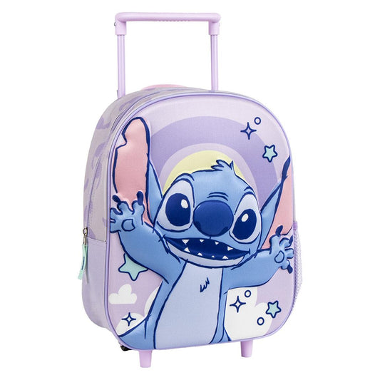 MOCHILA INFANTIL TROLLEY 3D STITCH - Imagen 1