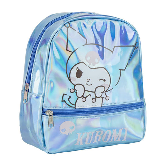 MOCHILA CASUAL IRIDISCENTE HELLO KITTY KUROMI - Imagen 1