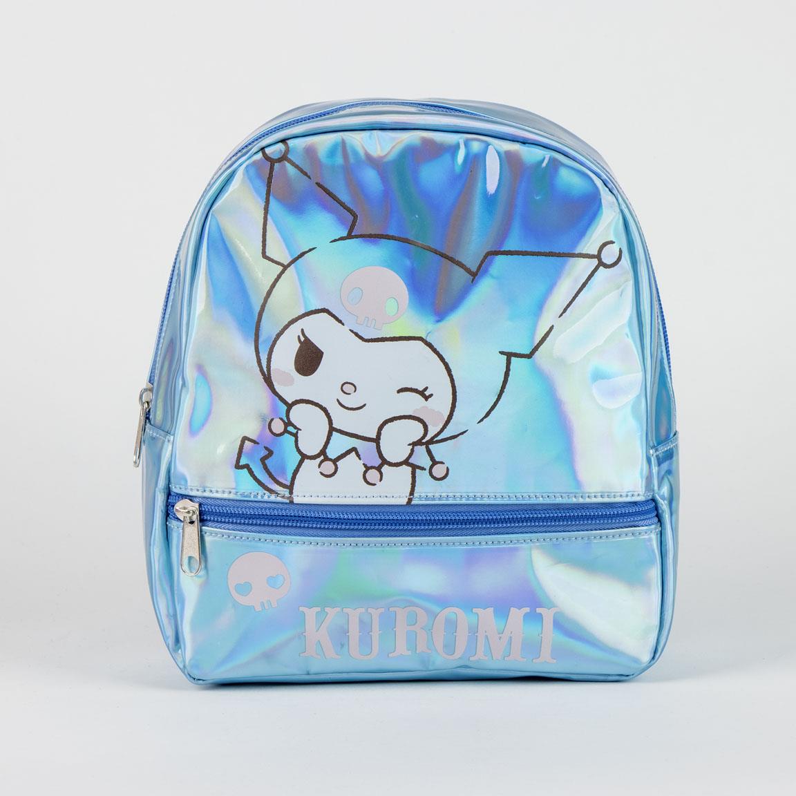MOCHILA CASUAL IRIDISCENTE HELLO KITTY KUROMI - Imagen 3