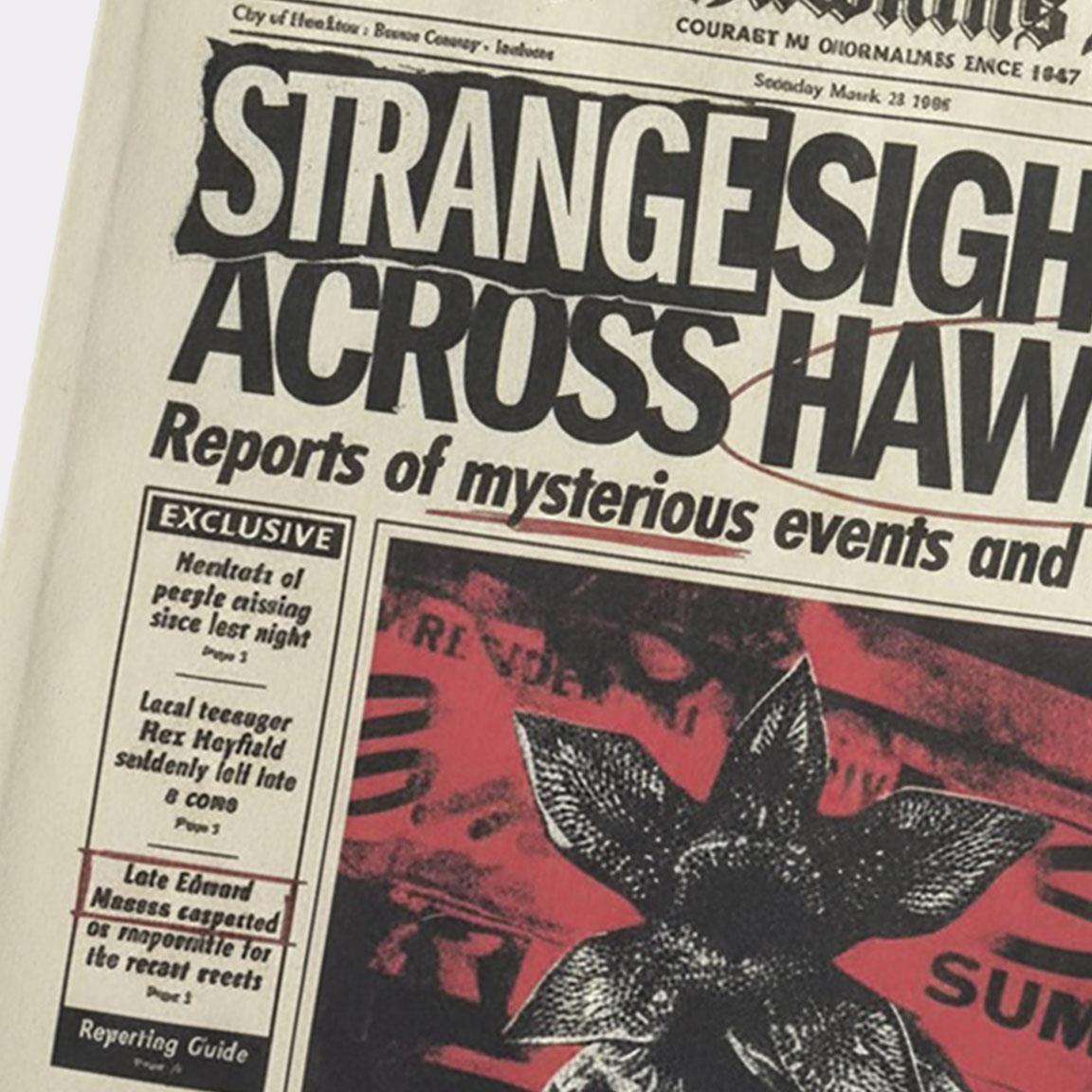 BOLSA SHOPPING STRANGER THINGS
