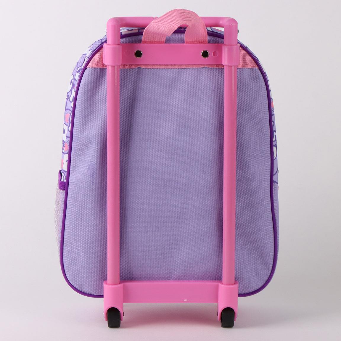 MOCHILA INFANTIL TROLLEY 3D HELLO KITTY KUROMI