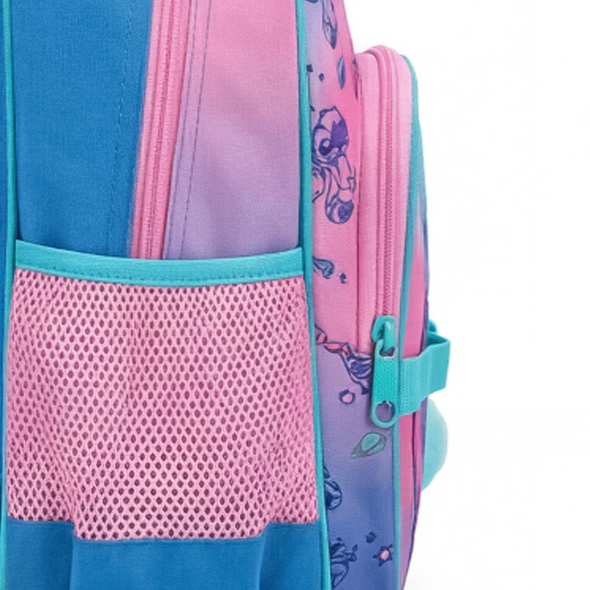 MOCHILA ESCOLAR MEDIANA STITCH