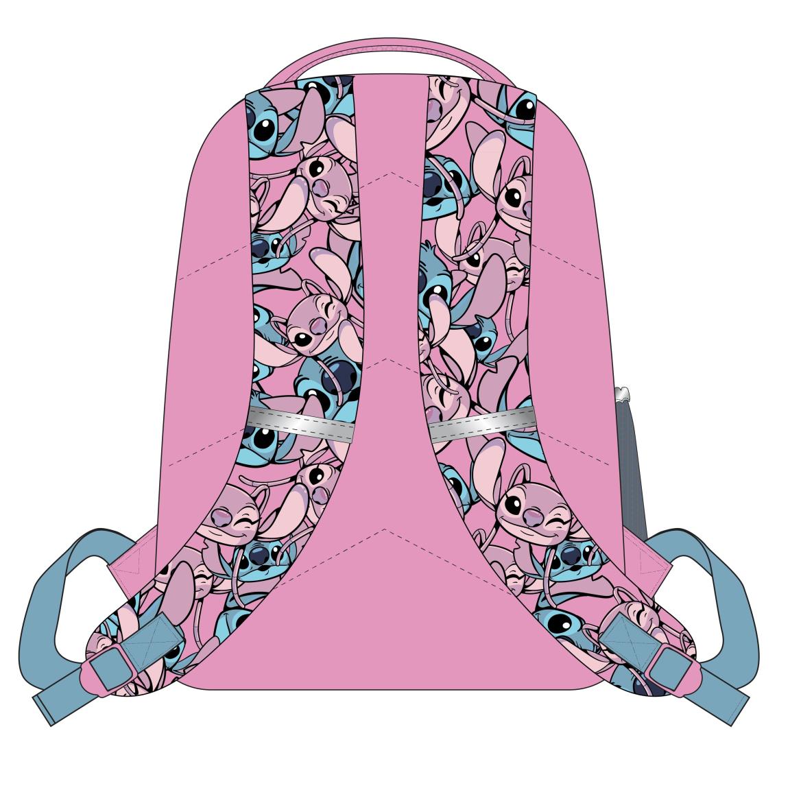 MOCHILA ESCOLAR STITCH