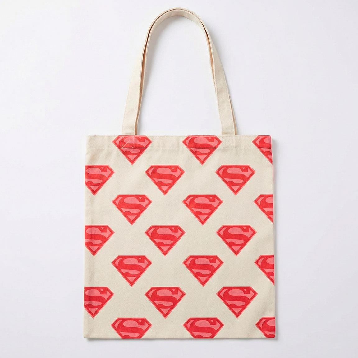 BOLSA SHOPPING SUPERMAN SUPERGIRL