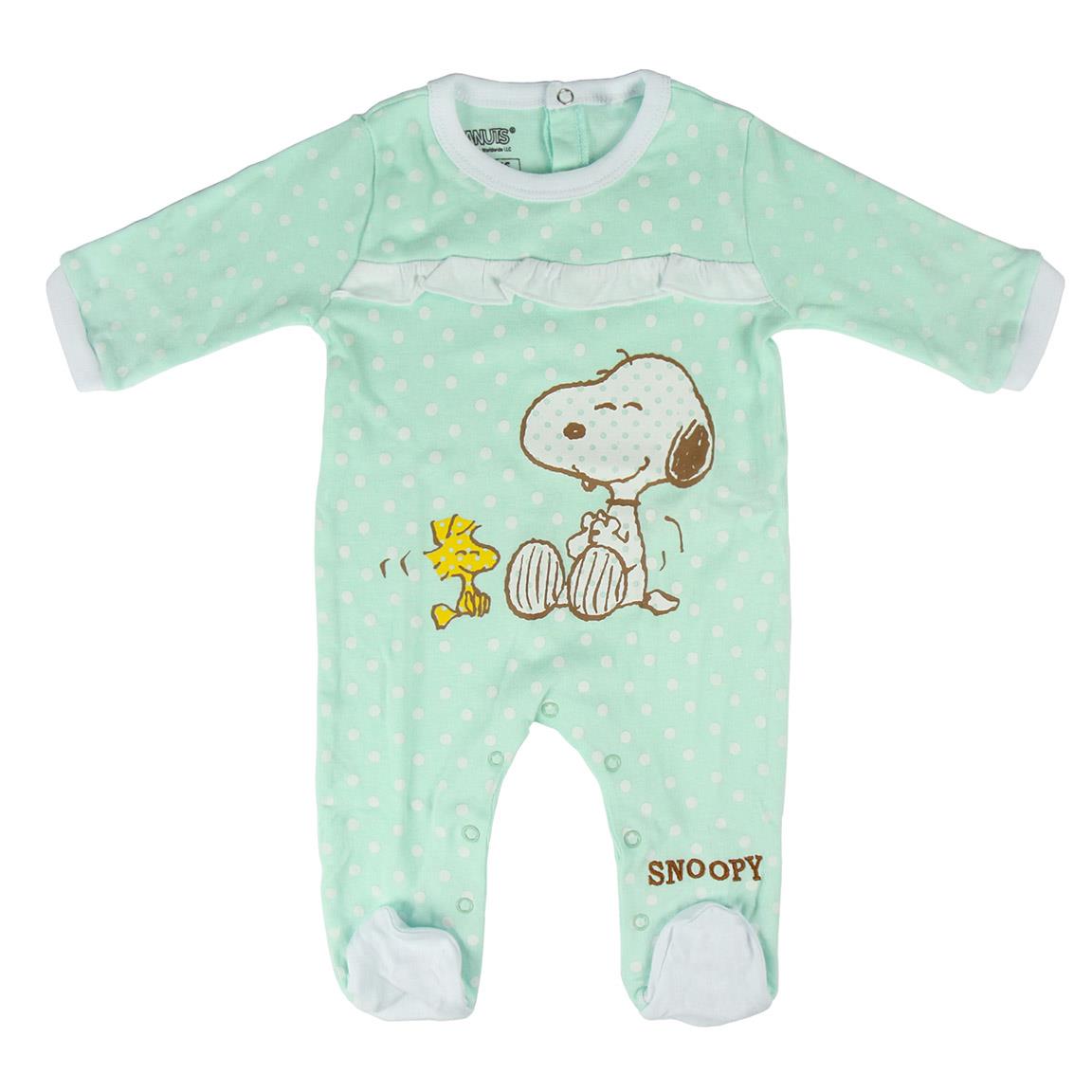 PACK 5 PELELE INTERLOCK SNOOPY T3-24 MESES