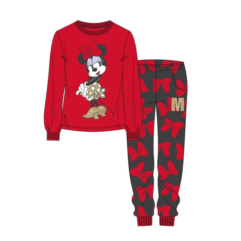 PACK 4 PIJAMA CORAL MINNIE DISNEY