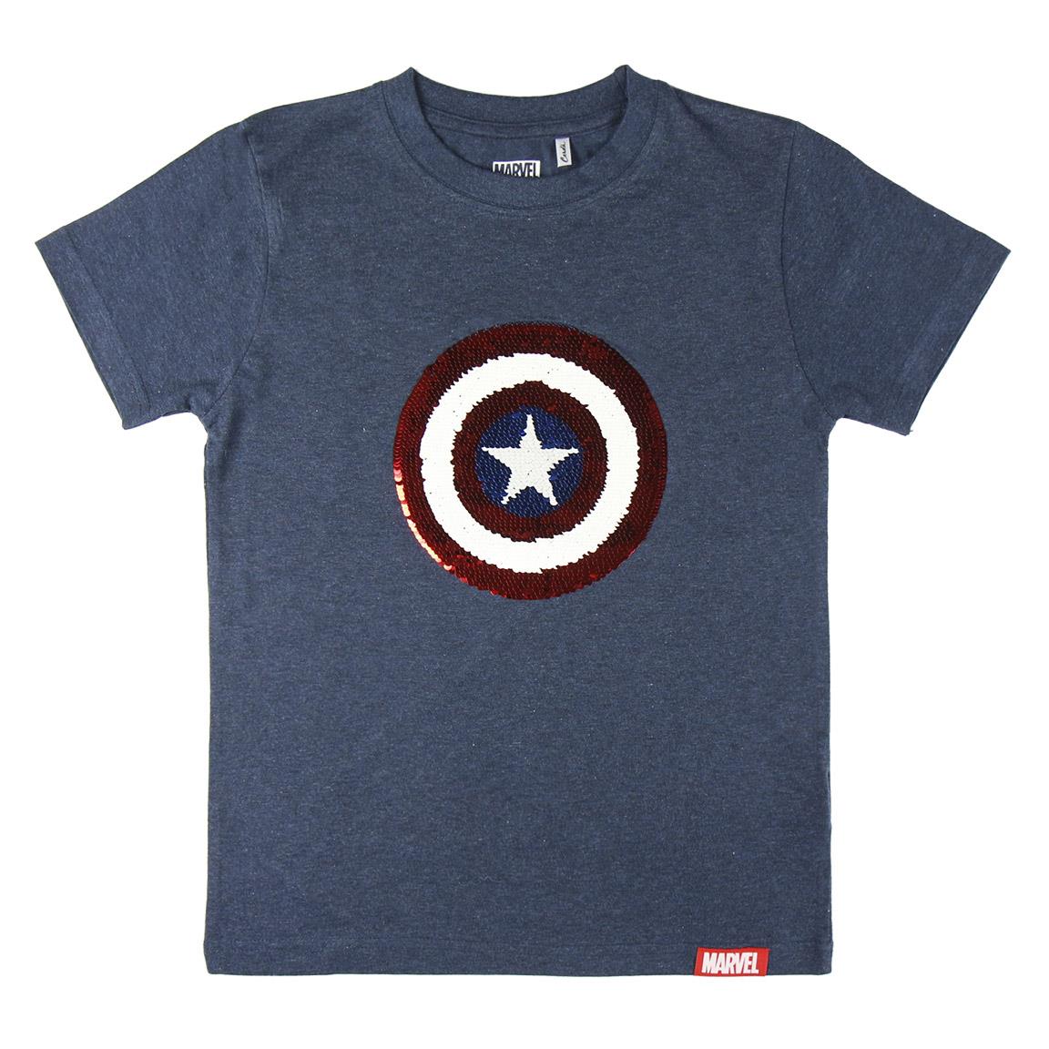 PACK 6 CAMISETA LENTEJUELA AVENGERS T 8/14AÑOS