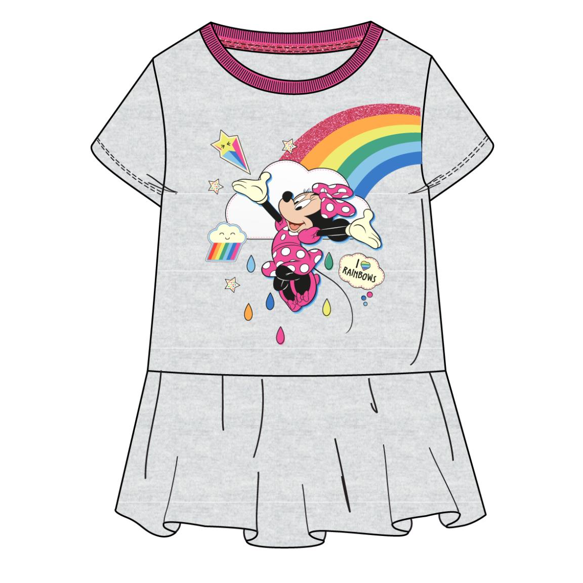PACK 8 VESTIDO GLOW IN THE DARK  MINNIE 2-6 AÑOS