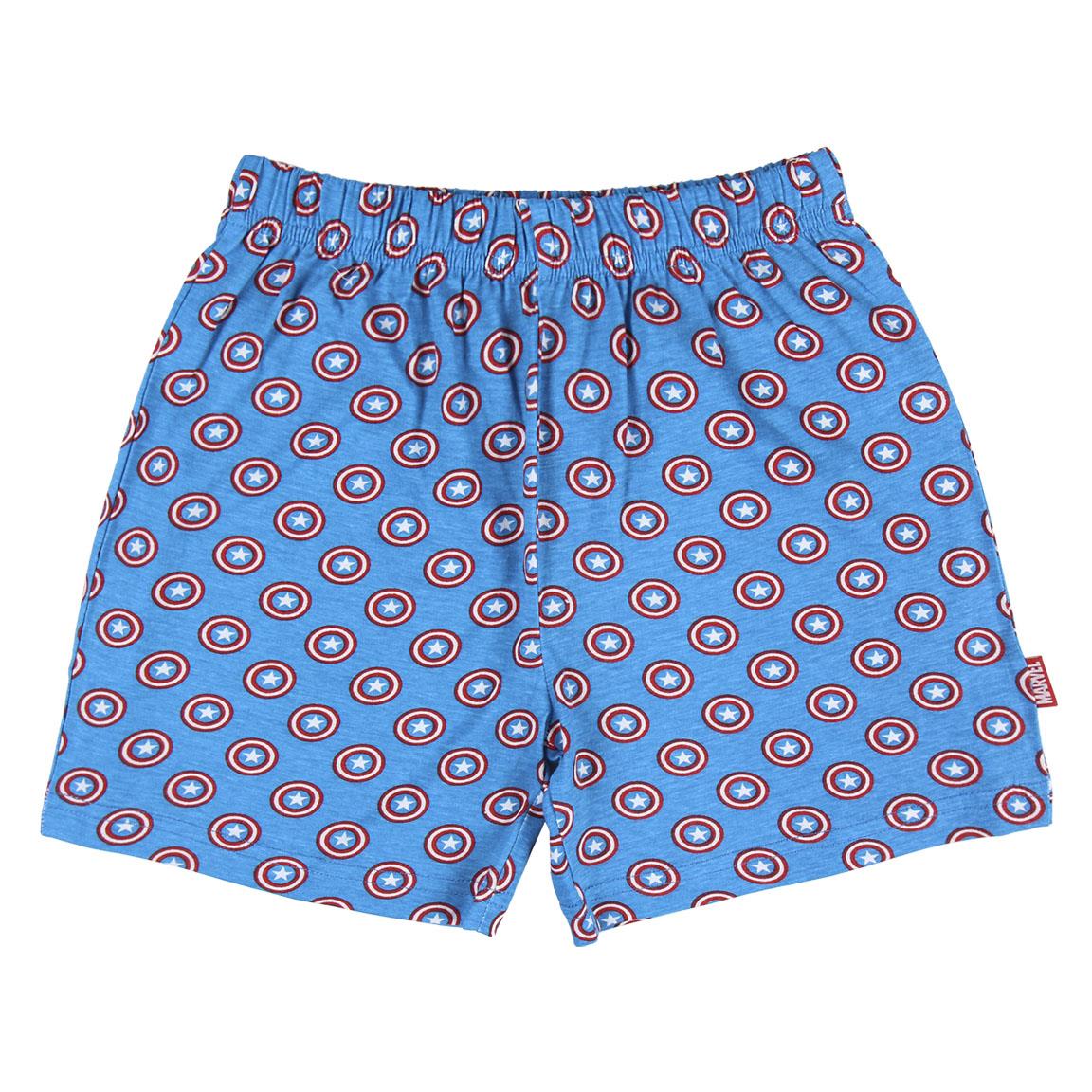 PACK 6 PIJAMA CORTO GLOW IN THE DARK AVENGERS T 8/14 AÑOS